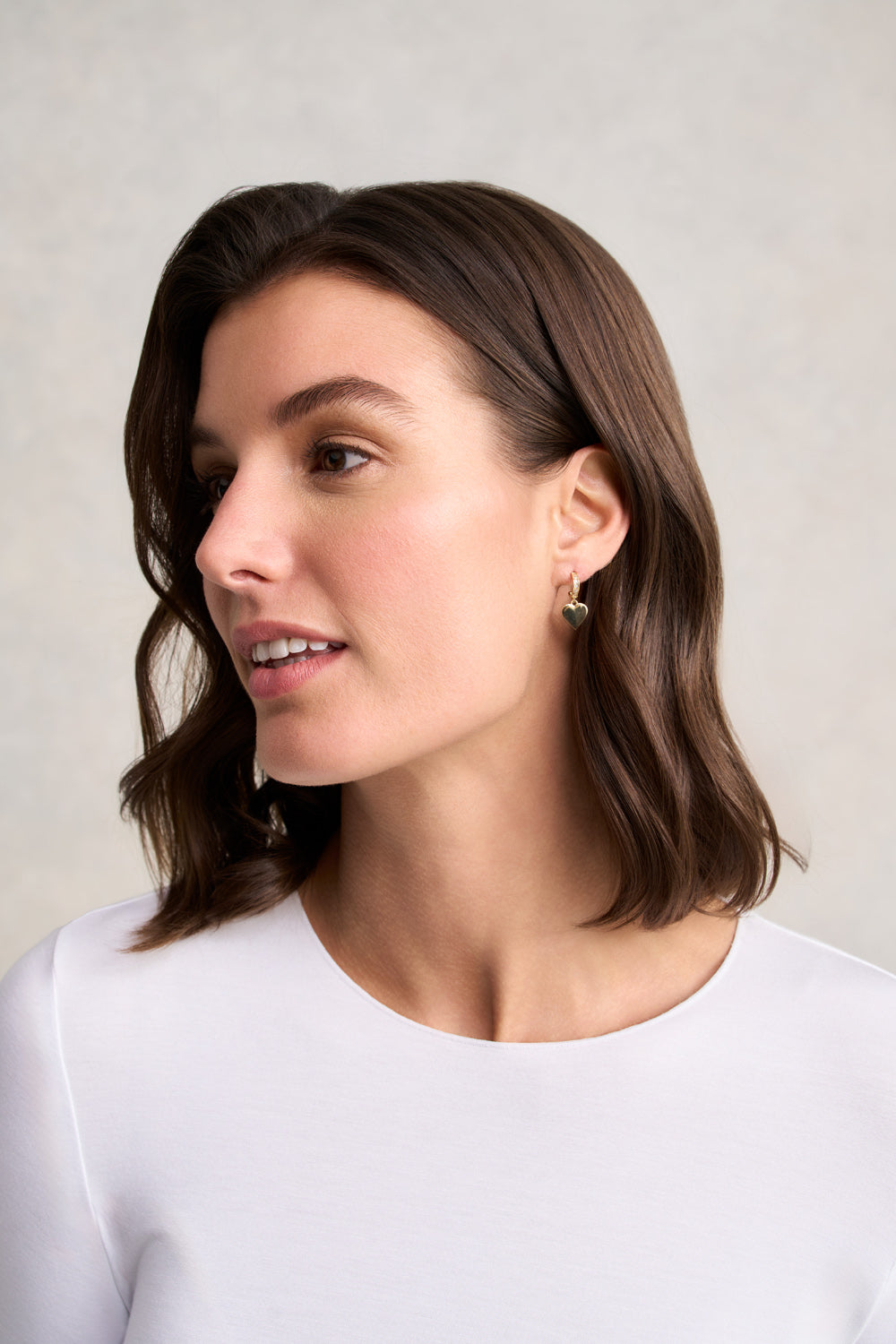 Heart Studs 18k Plated – Gold