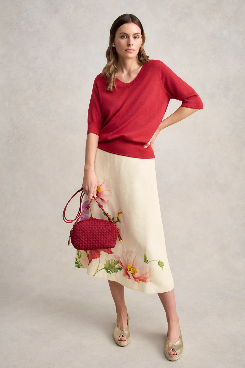 Half Sleeve Wool Knit – Poppy