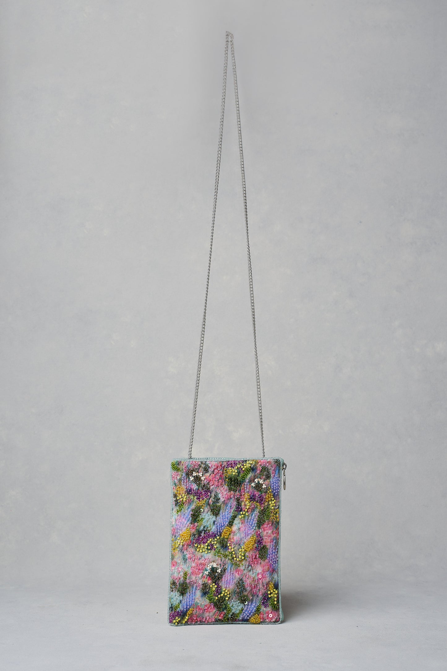 Meadow Print Mini Clutch – Multicolour