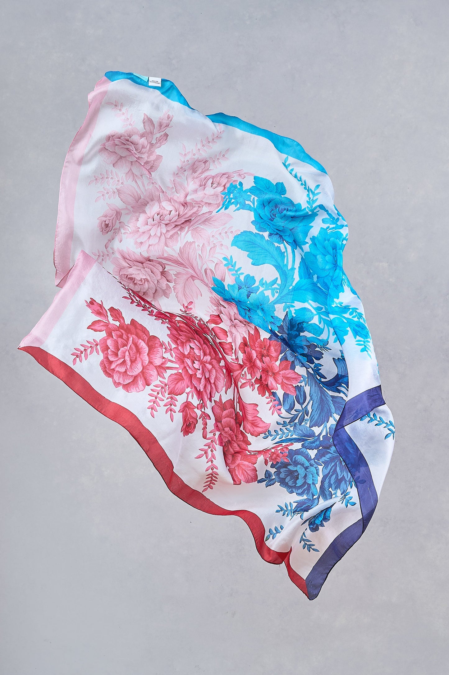 Botanical Pattern Scarf - Multicolour