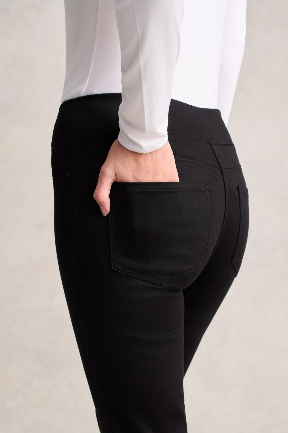 Bengajean® 7/8 Skinny Leg - Jet Black