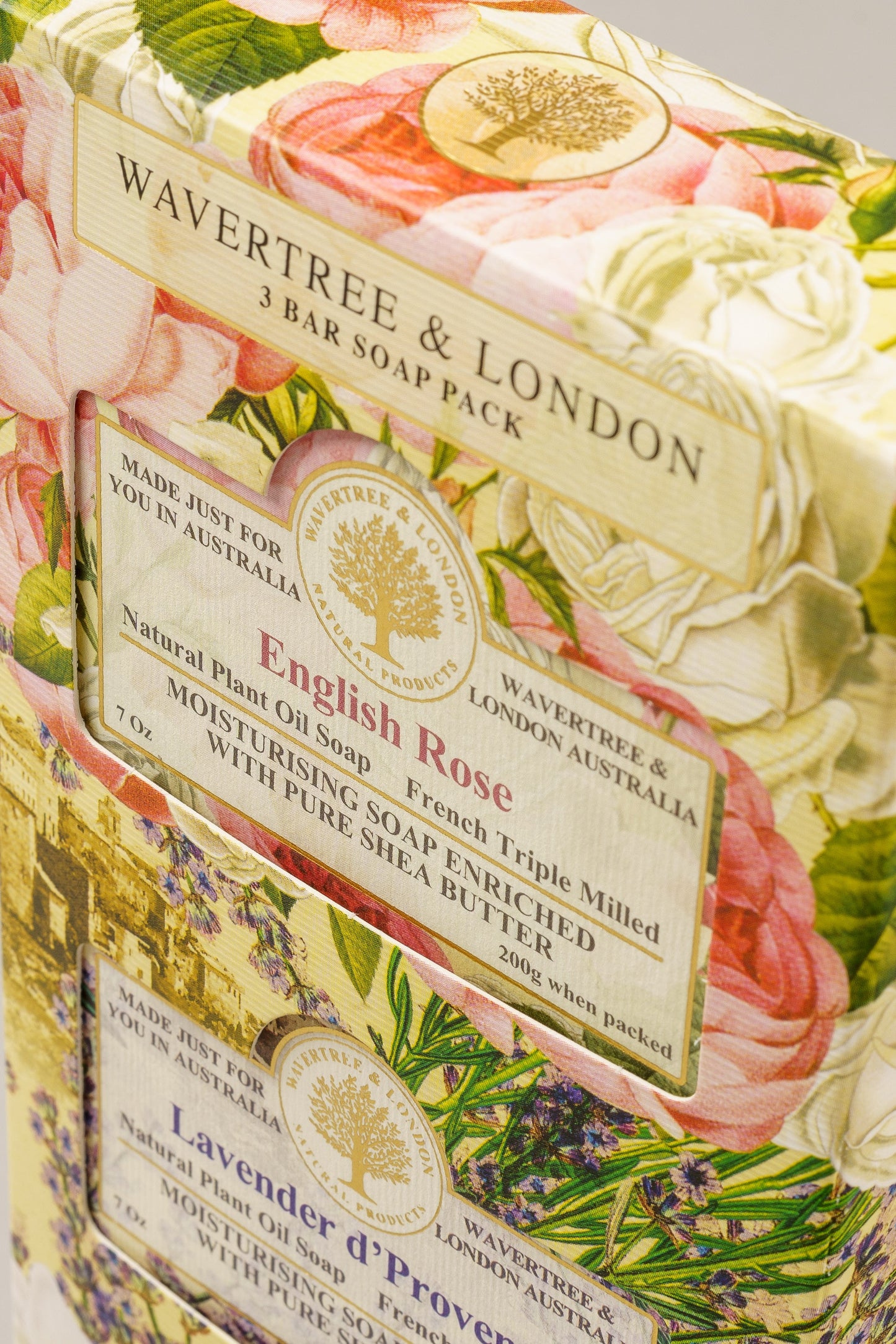 Wavertree Floral Trio Soap
