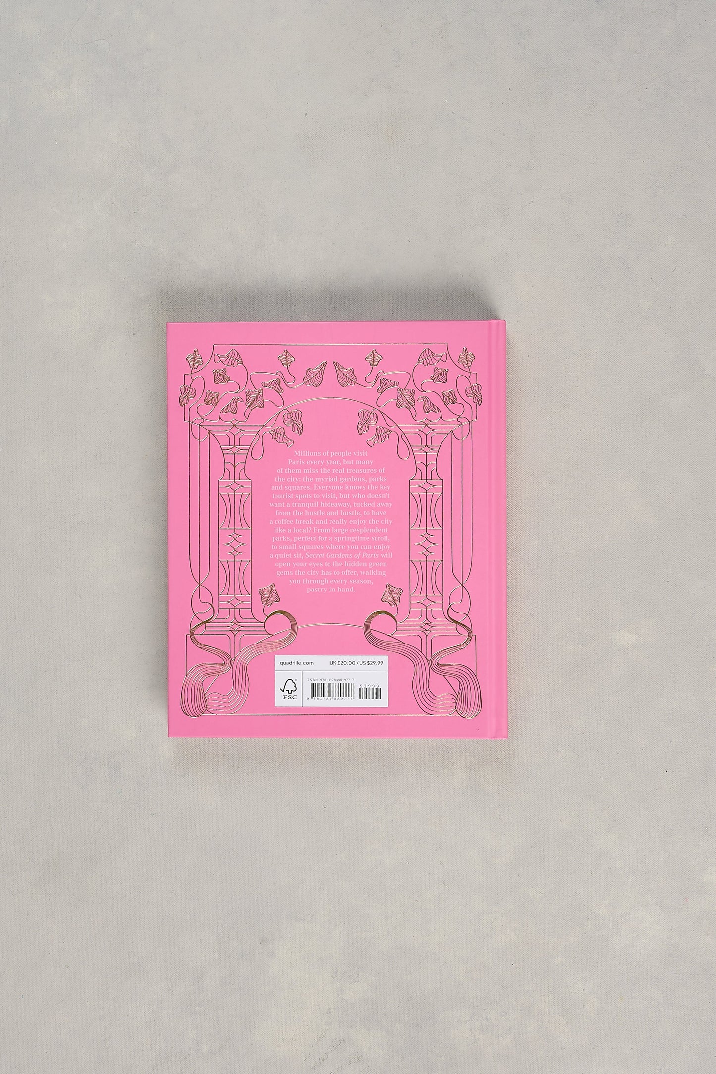 Secret Gardens of Paris Book