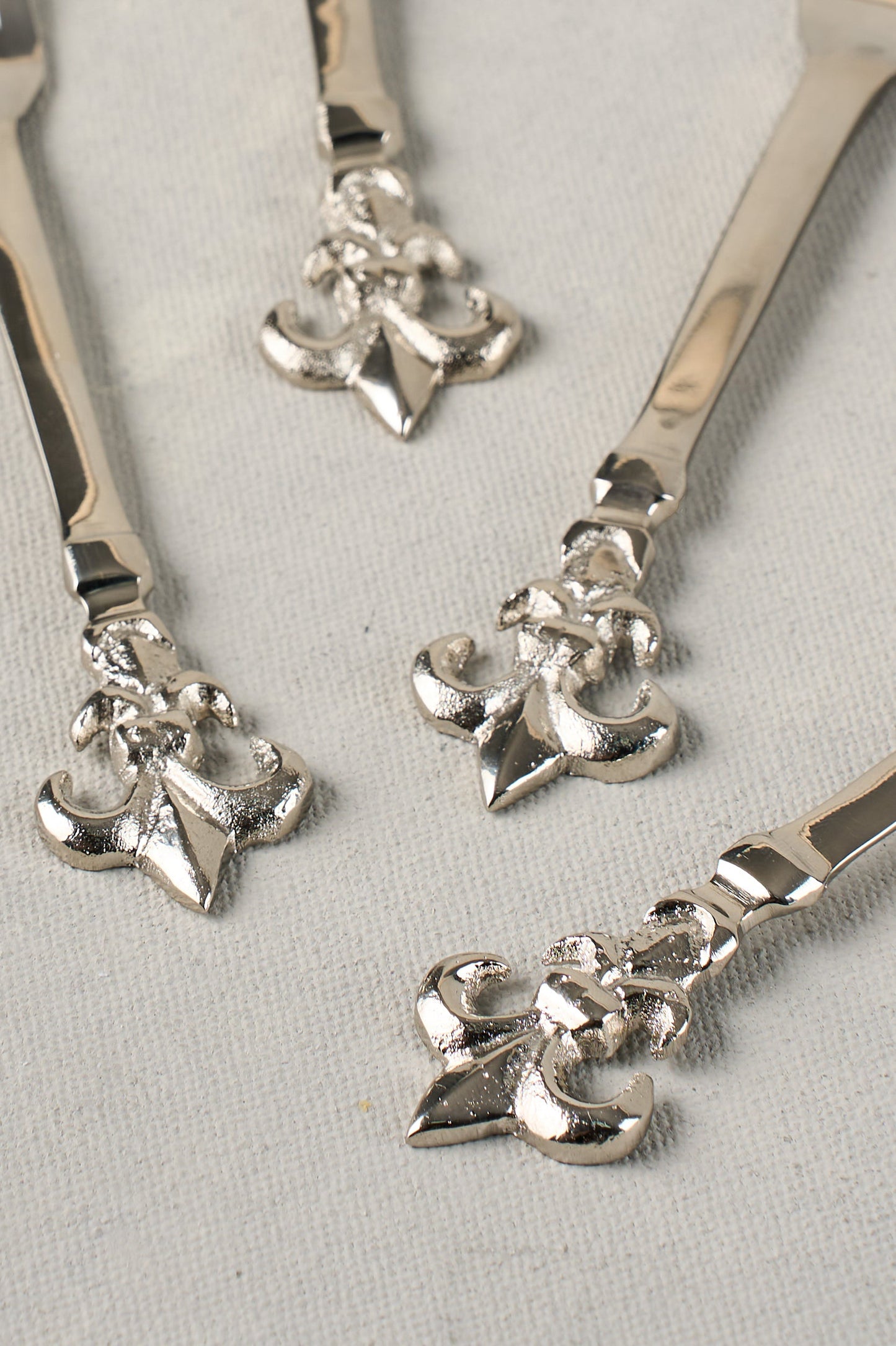 Fleaur De Lys Cake Forks