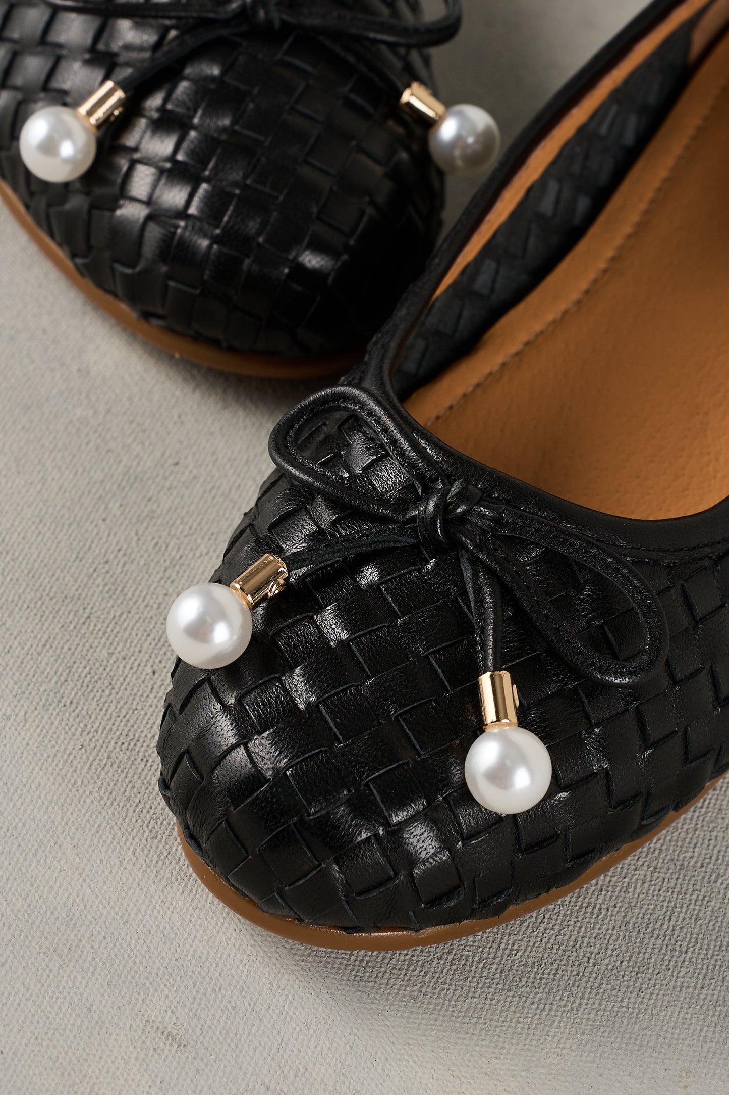 Gia Woven Ballet - Black