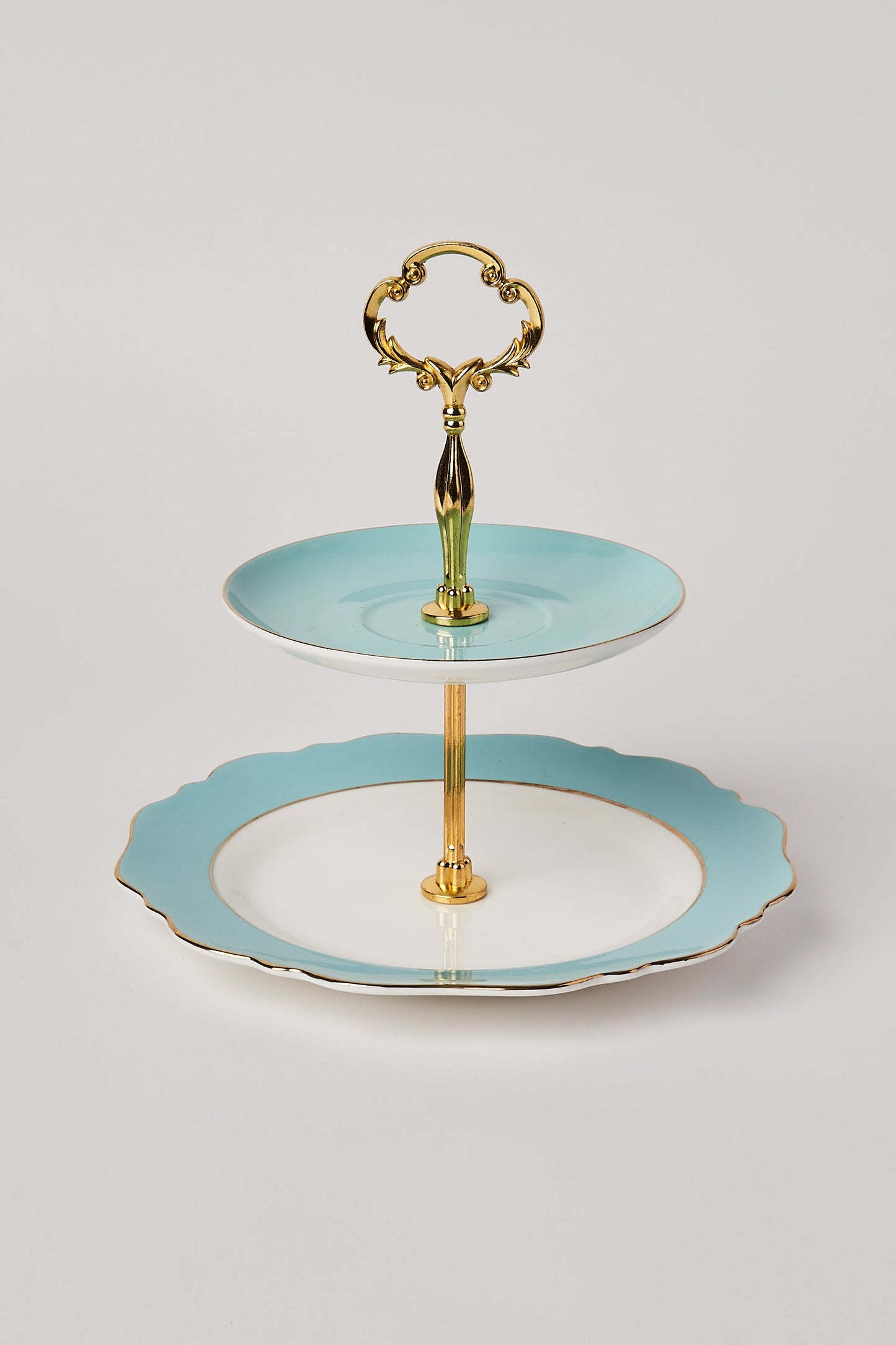 Pale Blue High Tea Stand