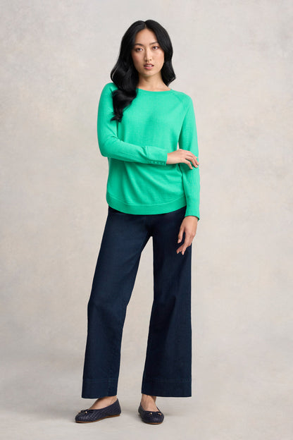 Extra Fine Merino Jumper - Bright Apple