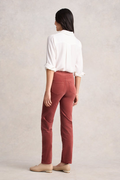 Bengajean® Velvet Straight Leg - Rosewood