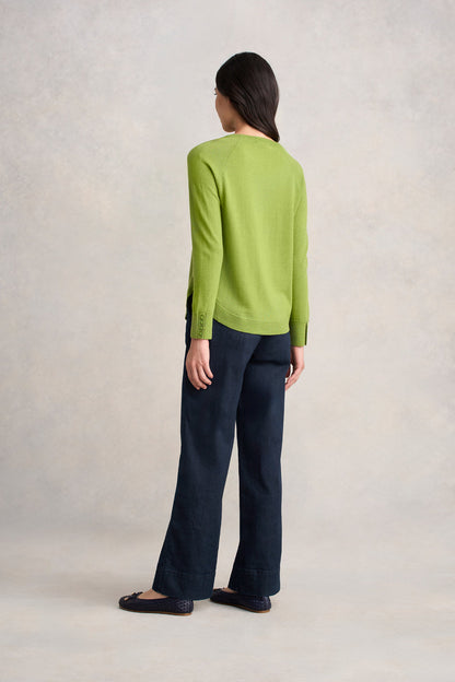 Extra Fine Merino Jumper - Pear