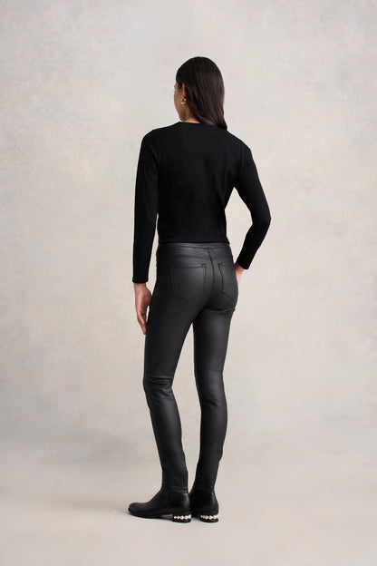 Bengajean® Skinny Leg Coated - Black