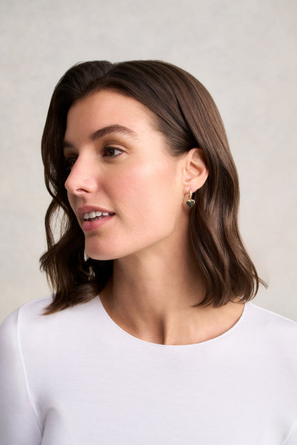 Heart Studs 18k Plated – Gold