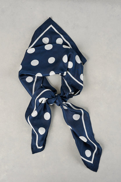 Polka Dot Square Scarf