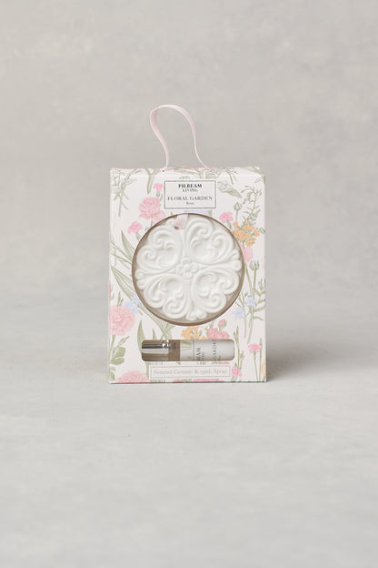 Floral Garden Ceramic Disc