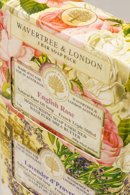 Wavertree Floral Trio Soap