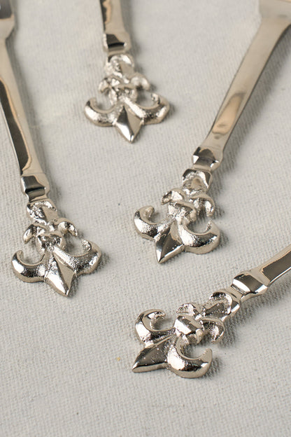 Fleaur De Lys Cake Forks