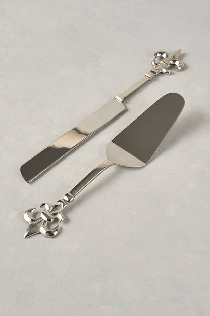 Fleaur De Lys Cake Servers