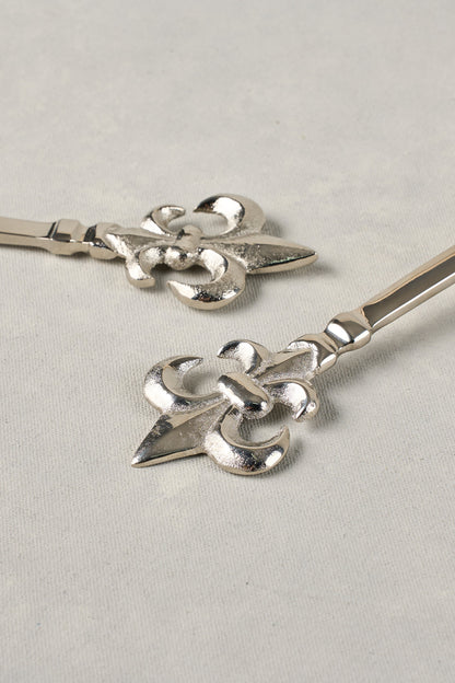 Fleaur De Lys Cake Servers
