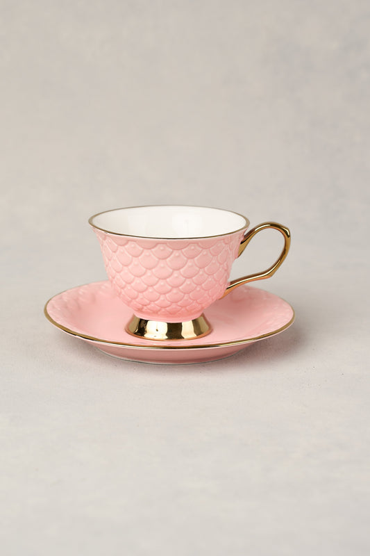 Ripple Blush Cup & Saucer
