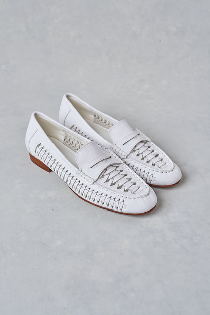 Nora Loafer - White
